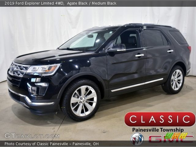 2019 Ford Explorer Limited 4WD in Agate Black