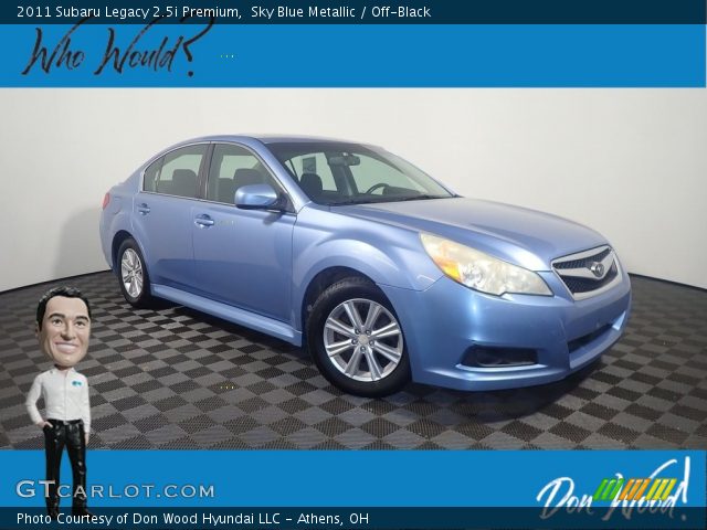 2011 Subaru Legacy 2.5i Premium in Sky Blue Metallic