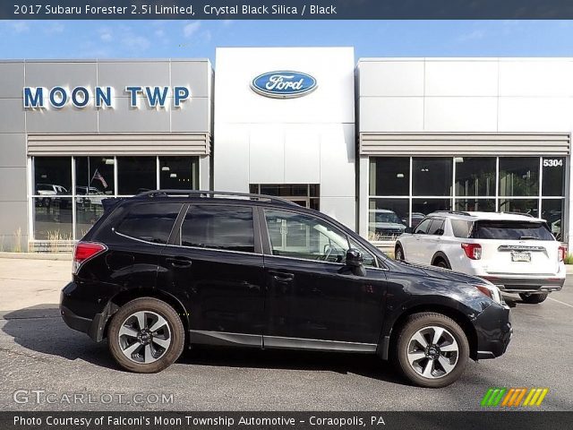 2017 Subaru Forester 2.5i Limited in Crystal Black Silica