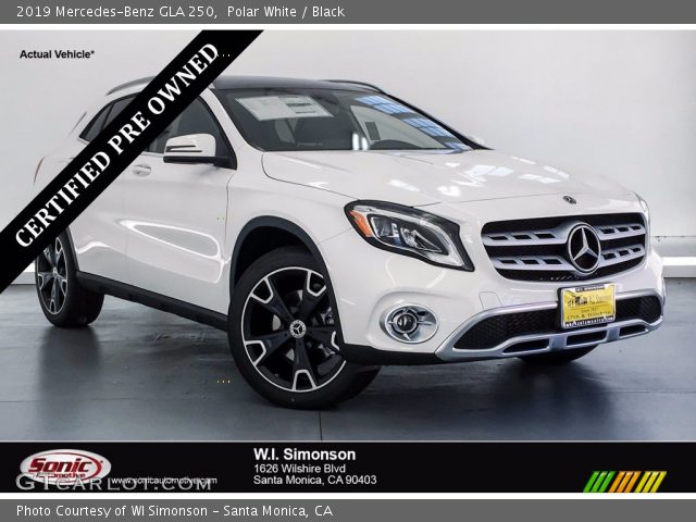 2019 Mercedes-Benz GLA 250 in Polar White