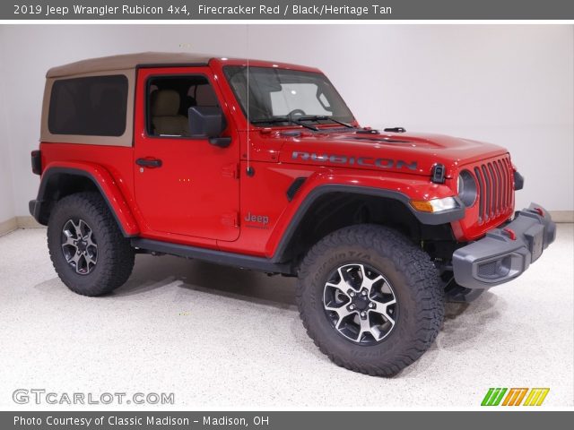 2019 Jeep Wrangler Rubicon 4x4 in Firecracker Red