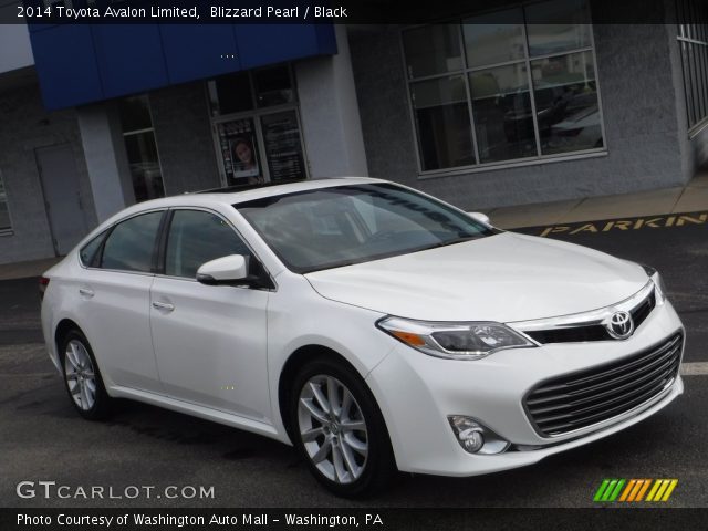 2014 Toyota Avalon Limited in Blizzard Pearl