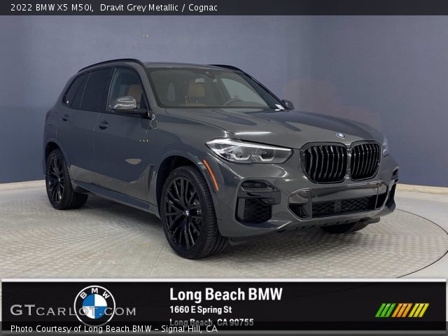 2022 BMW X5 M50i in Dravit Grey Metallic