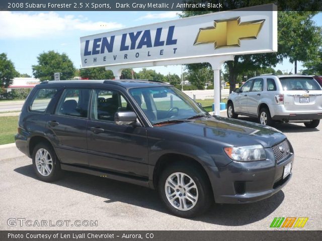 2008 Subaru Forester 2.5 X Sports in Dark Gray Metallic