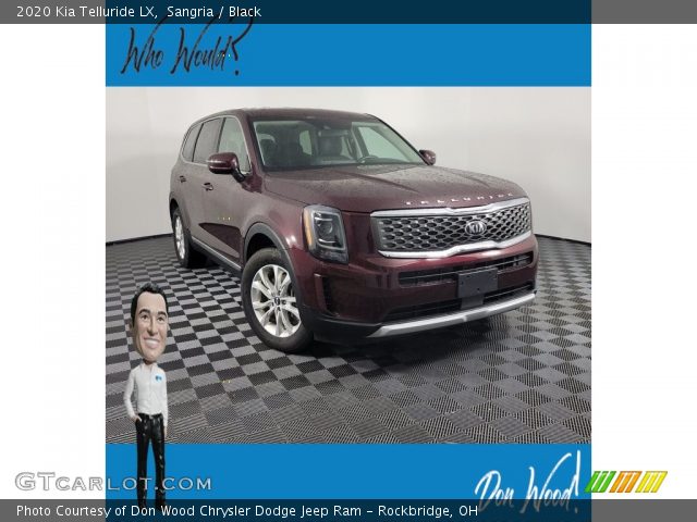 2020 Kia Telluride LX in Sangria