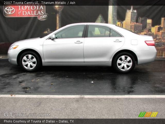 2007 Toyota Camry LE in Titanium Metallic