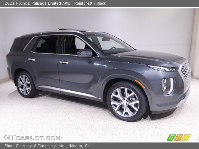 2021 Hyundai Palisade Limited AWD in Rainforest