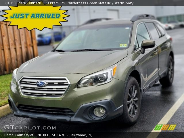 2016 Subaru Outback 2.5i Premium in Wilderness Green Metallic