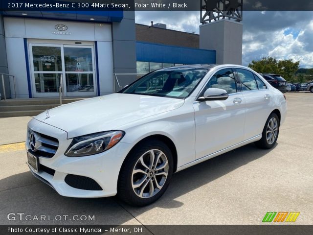 2017 Mercedes-Benz C 300 4Matic Sedan in Polar White