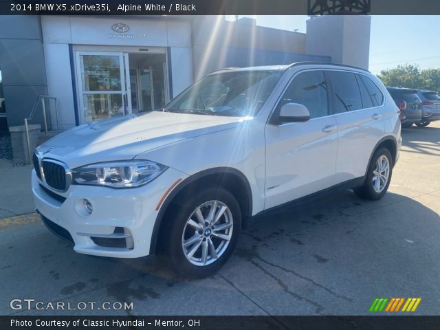 2014 BMW X5 xDrive35i in Alpine White