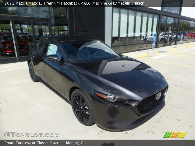 2021 Mazda Mazda3 Premium Hatchback AWD in Machine Gray Metallic