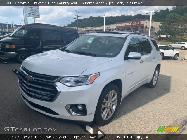 2019 Chevrolet Traverse High Country AWD in Summit White