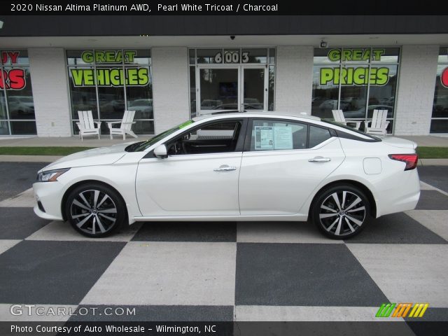 2020 Nissan Altima Platinum AWD in Pearl White Tricoat