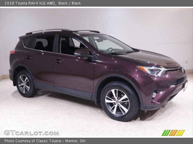 2018 Toyota RAV4 XLE AWD in Black
