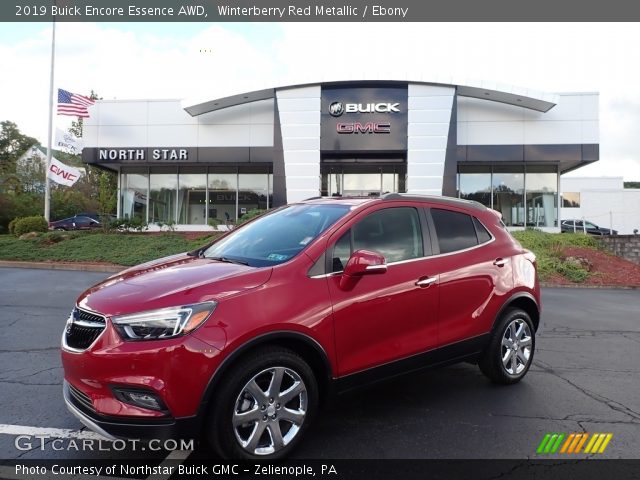 2019 Buick Encore Essence AWD in Winterberry Red Metallic