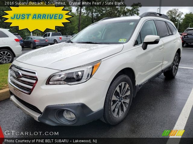 2016 Subaru Outback 2.5i Limited in Crystal White Pearl
