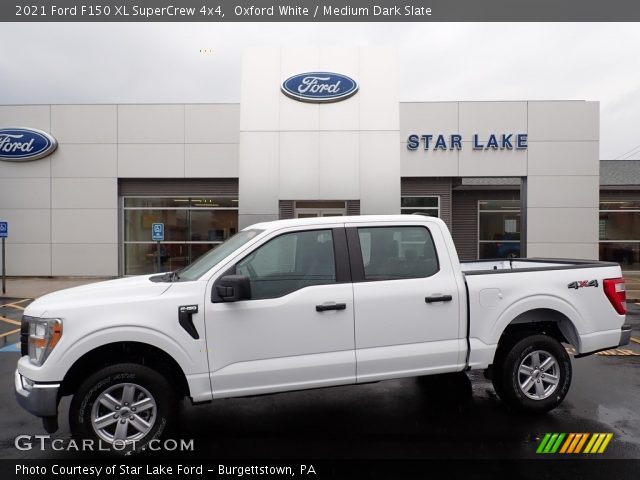 2021 Ford F150 XL SuperCrew 4x4 in Oxford White