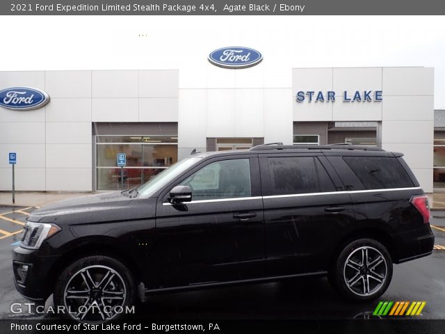 2021 Ford Expedition Limited Stealth Package 4x4 in Agate Black
