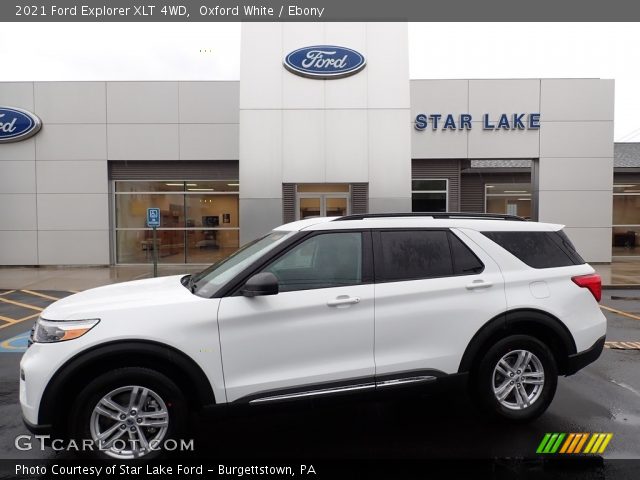 2021 Ford Explorer XLT 4WD in Oxford White