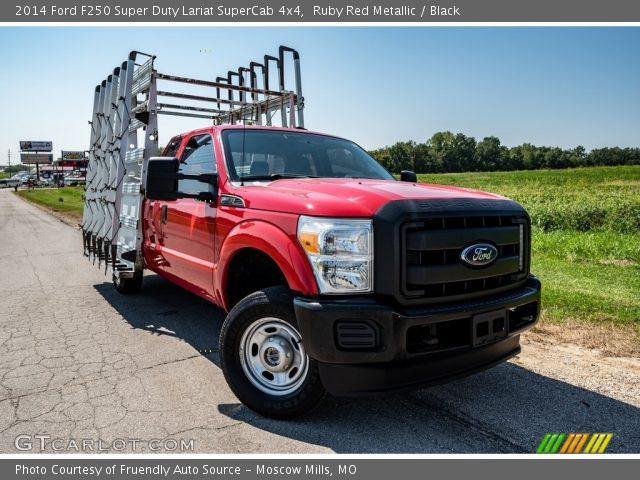 2014 Ford F250 Super Duty Lariat SuperCab 4x4 in Ruby Red Metallic