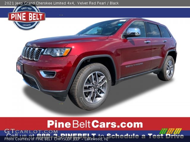 2021 Jeep Grand Cherokee Limited 4x4 in Velvet Red Pearl