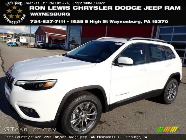 2021 Jeep Cherokee Latitude Lux 4x4 in Bright White
