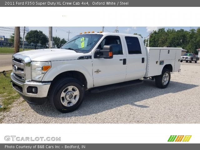 2011 Ford F350 Super Duty XL Crew Cab 4x4 in Oxford White