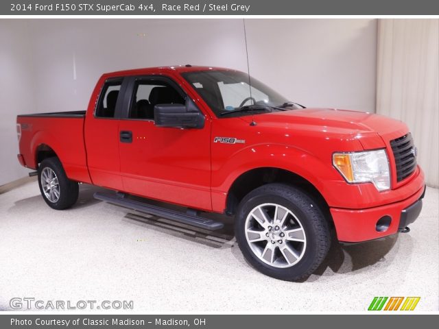2014 Ford F150 STX SuperCab 4x4 in Race Red