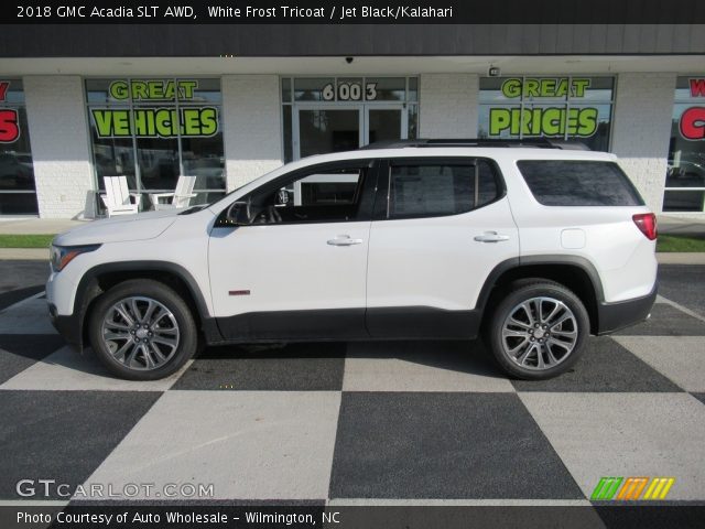 2018 GMC Acadia SLT AWD in White Frost Tricoat