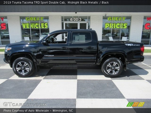 2019 Toyota Tacoma TRD Sport Double Cab in Midnight Black Metallic