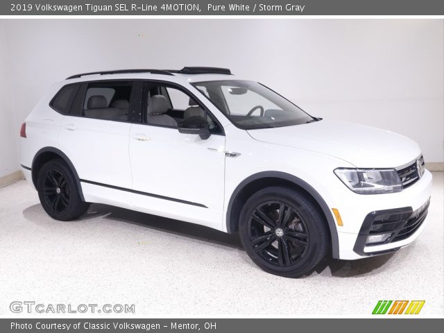 2019 Volkswagen Tiguan SEL R-Line 4MOTION in Pure White