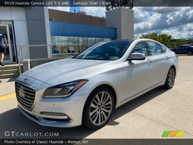 2018 Hyundai Genesis G80 5.0 AWD in Santiago Silver