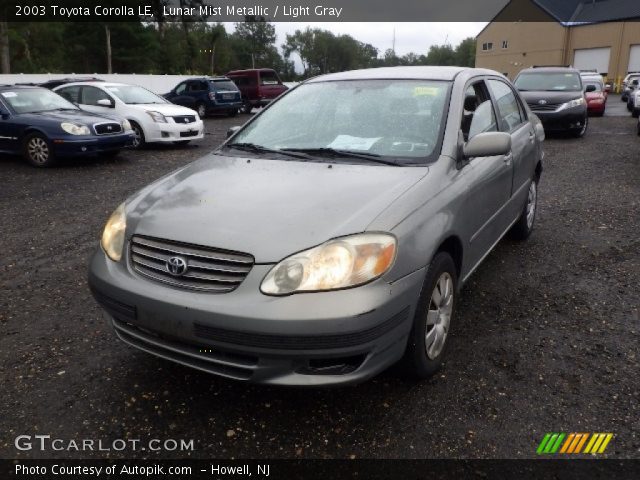 2003 Toyota Corolla LE in Lunar Mist Metallic
