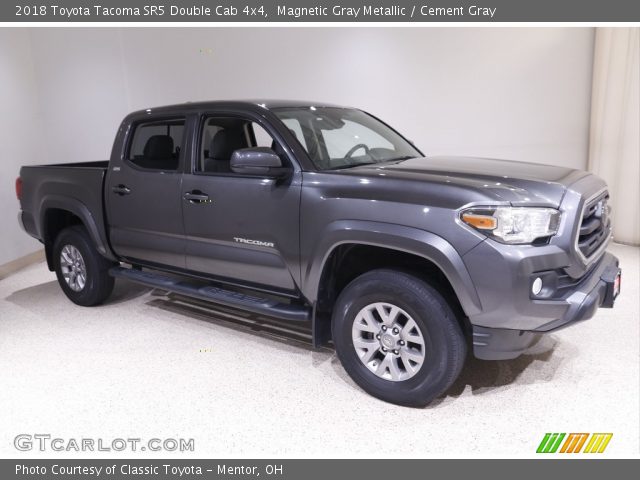 2018 Toyota Tacoma SR5 Double Cab 4x4 in Magnetic Gray Metallic