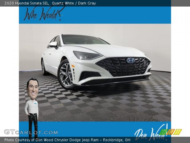 2020 Hyundai Sonata SEL in Quartz White