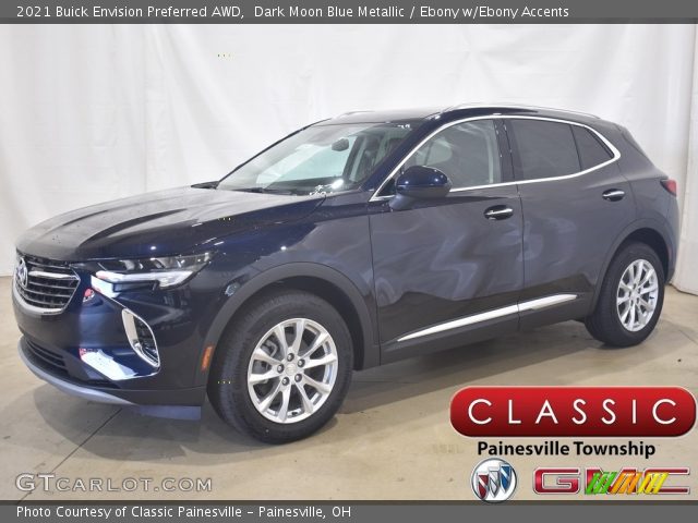 2021 Buick Envision Preferred AWD in Dark Moon Blue Metallic