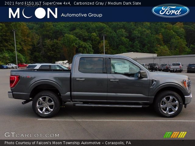 2021 Ford F150 XLT SuperCrew 4x4 in Carbonized Gray