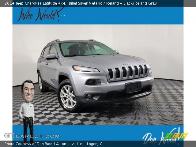 2014 Jeep Cherokee Latitude 4x4 in Billet Silver Metallic