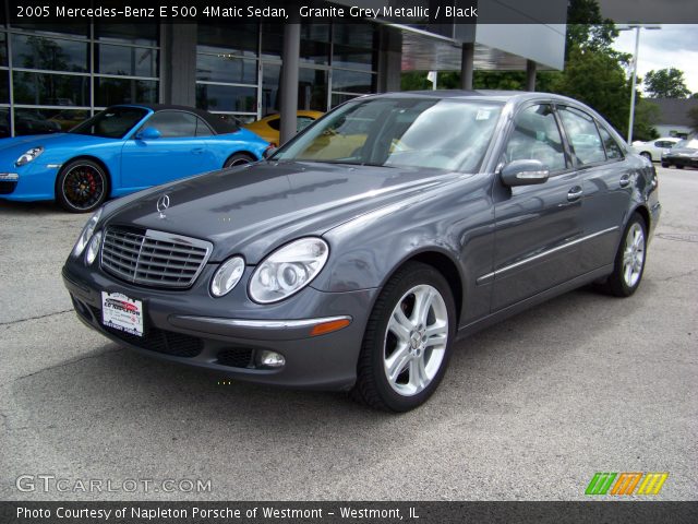 2005 Mercedes-Benz E 500 4Matic Sedan in Granite Grey Metallic