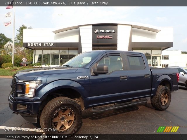 2018 Ford F150 XL SuperCrew 4x4 in Blue Jeans