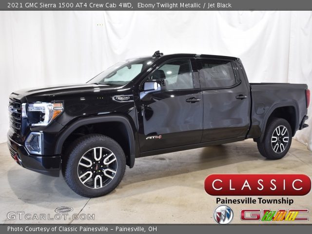 2021 GMC Sierra 1500 AT4 Crew Cab 4WD in Ebony Twilight Metallic