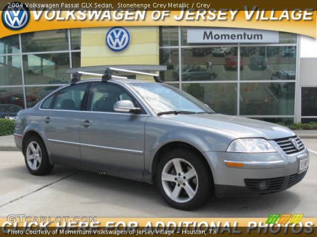 2004 Volkswagen Passat GLX Sedan in Stonehenge Grey Metallic