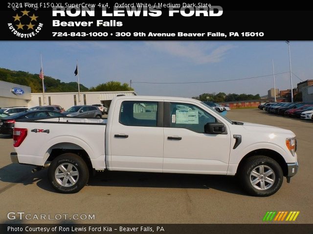 2021 Ford F150 XL SuperCrew 4x4 in Oxford White