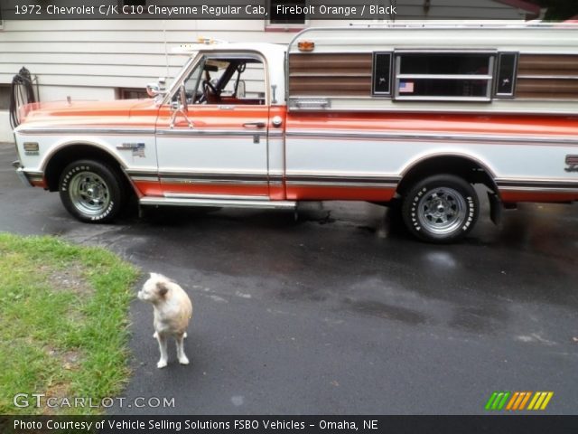 1972 Chevrolet C/K C10 Cheyenne Regular Cab in Firebolt Orange