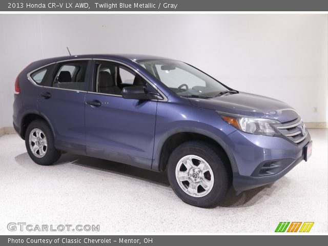2013 Honda CR-V LX AWD in Twilight Blue Metallic