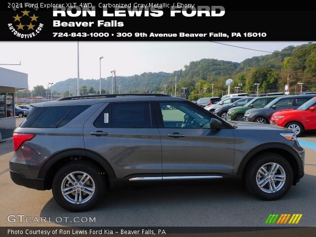 2021 Ford Explorer XLT 4WD in Carbonized Gray Metallic