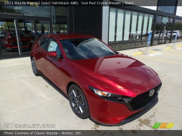2021 Mazda Mazda3 Select Hatchback AWD in Soul Red Crystal Metallic