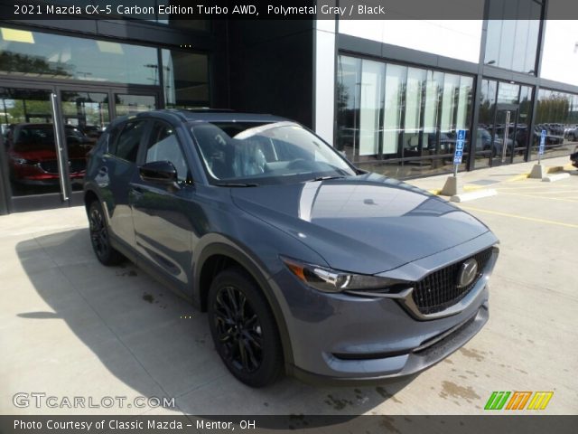 2021 Mazda CX-5 Carbon Edition Turbo AWD in Polymetal Gray