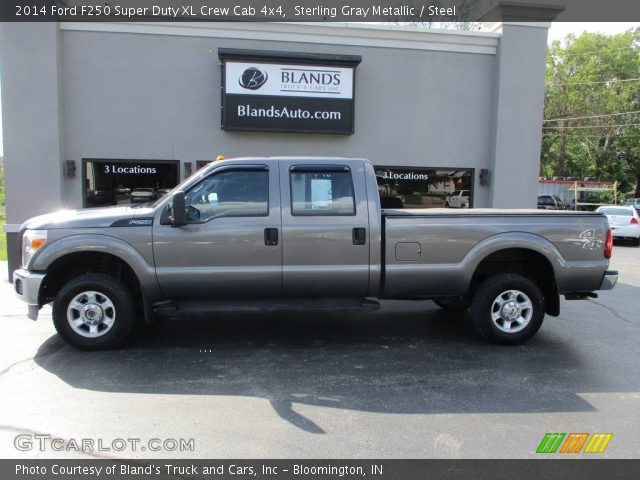 2014 Ford F250 Super Duty XL Crew Cab 4x4 in Sterling Gray Metallic