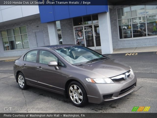 2010 Honda Civic LX Sedan in Urban Titanium Metallic